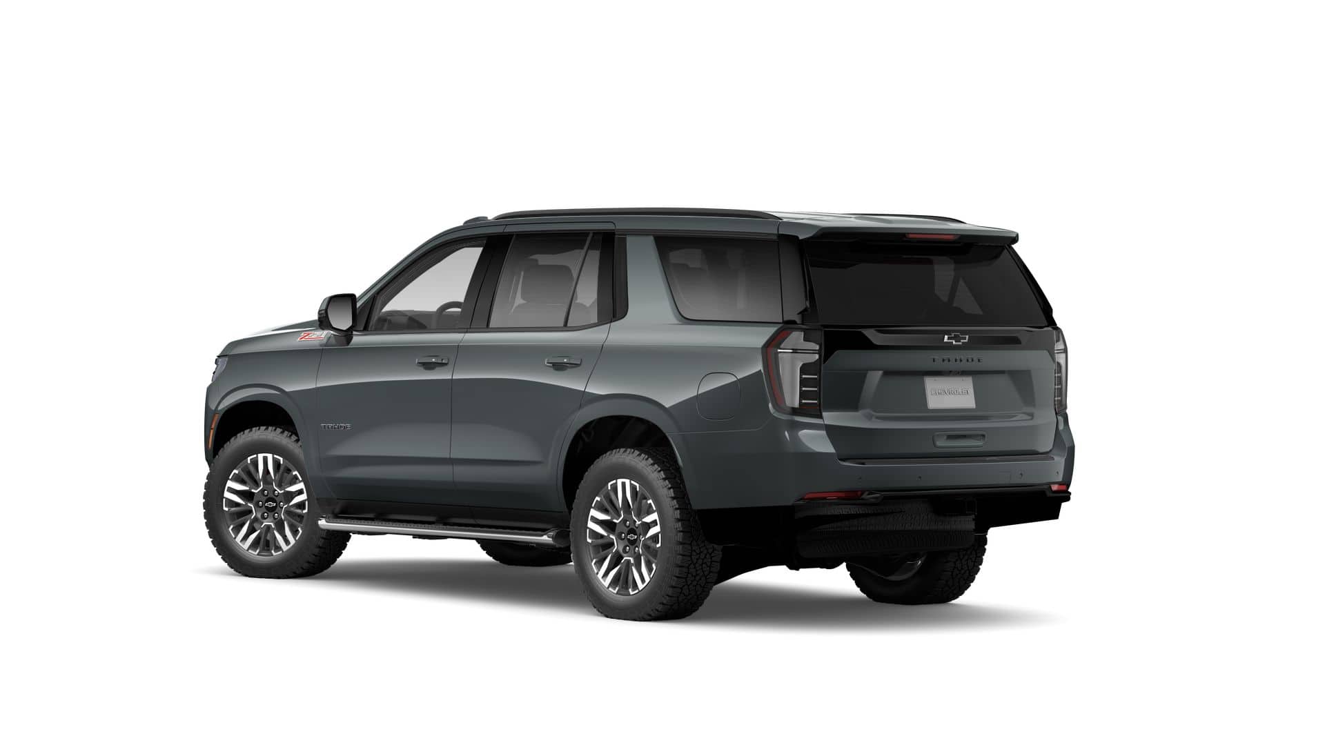 2026 Chevrolet Tahoe — rear three-quarter view