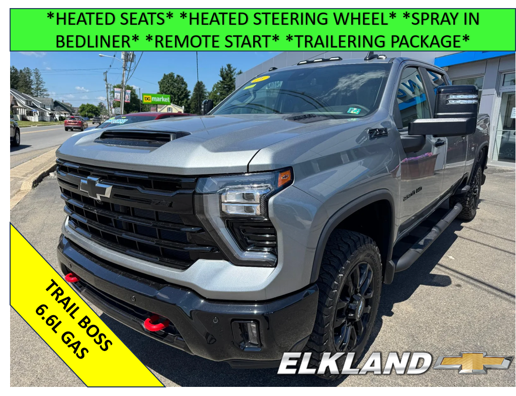 2026 Chevrolet Silverado 2500 HD LT in Sterling Gray Metallic — front three-quarter view