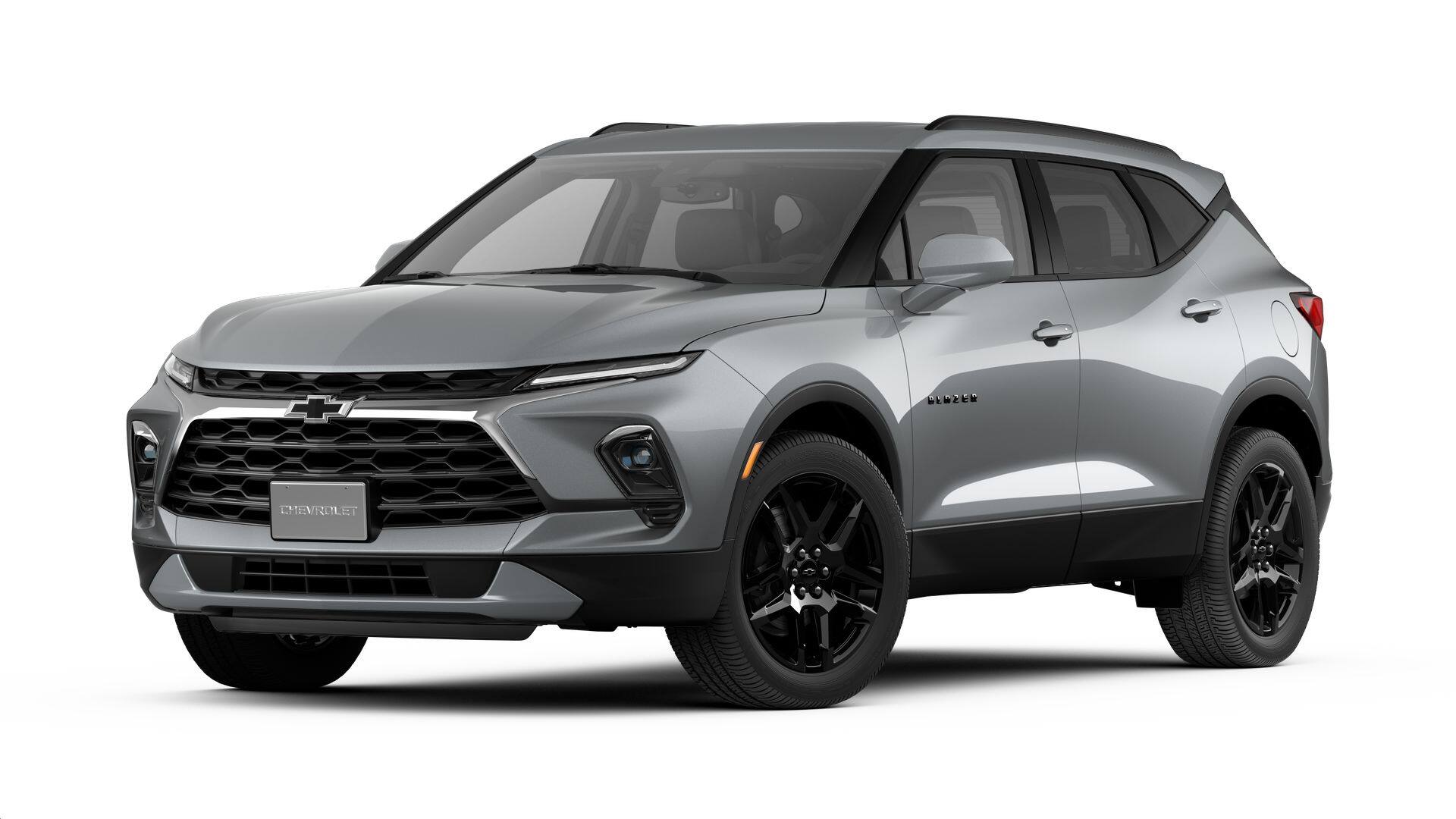 2026 Chevrolet Blazer 2LT in Sterling Gray Metallic — front three-quarter view