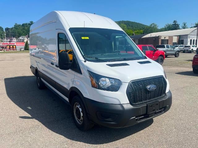2025 Ford Transit Cargo Van Base in White — front three-quarter view