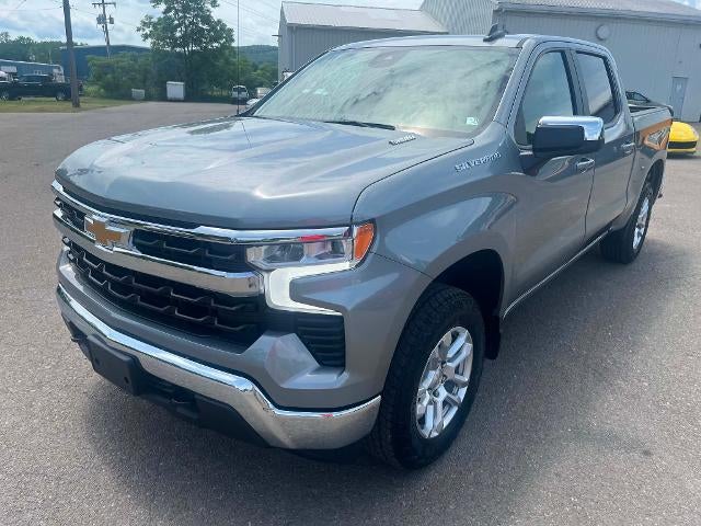 2026 Chevrolet Silverado 1500 LT (2FL) in Sterling Gray Metallic — front three-quarter view