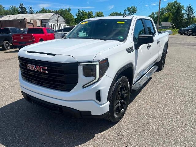 2024 GMC Sierra 1500 Pro in Summit White — front three-quarter view